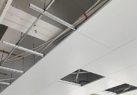What type of suspended ceiling...